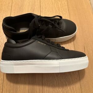 Axel Arigato Black Platform Sneaker in Size 38